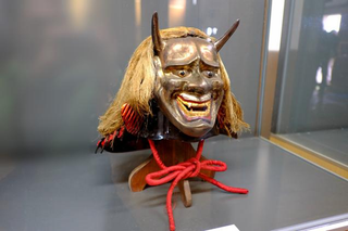 Illustration for article titled Japan's Wonderfully Strange Samurai Helmets